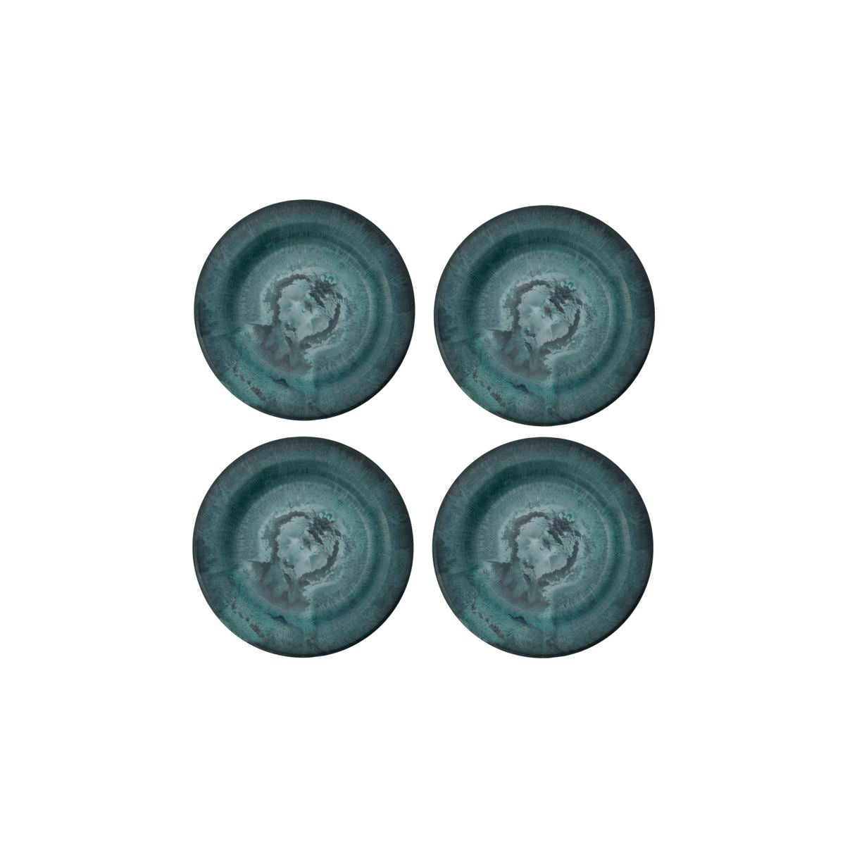 House Doctor Plate, Serveur, Green