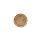 House Doctor Rattan Tray in Brass Finish