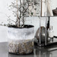 House Doctor Rock Tealight Holder With Brass Finish