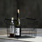 House Doctor Steel Basket With Matte Black Finish