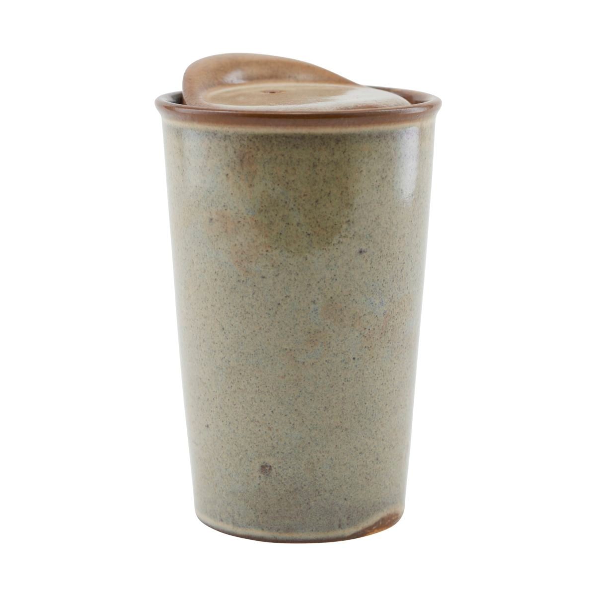 House Doctor Togo Mug in Brown Finish