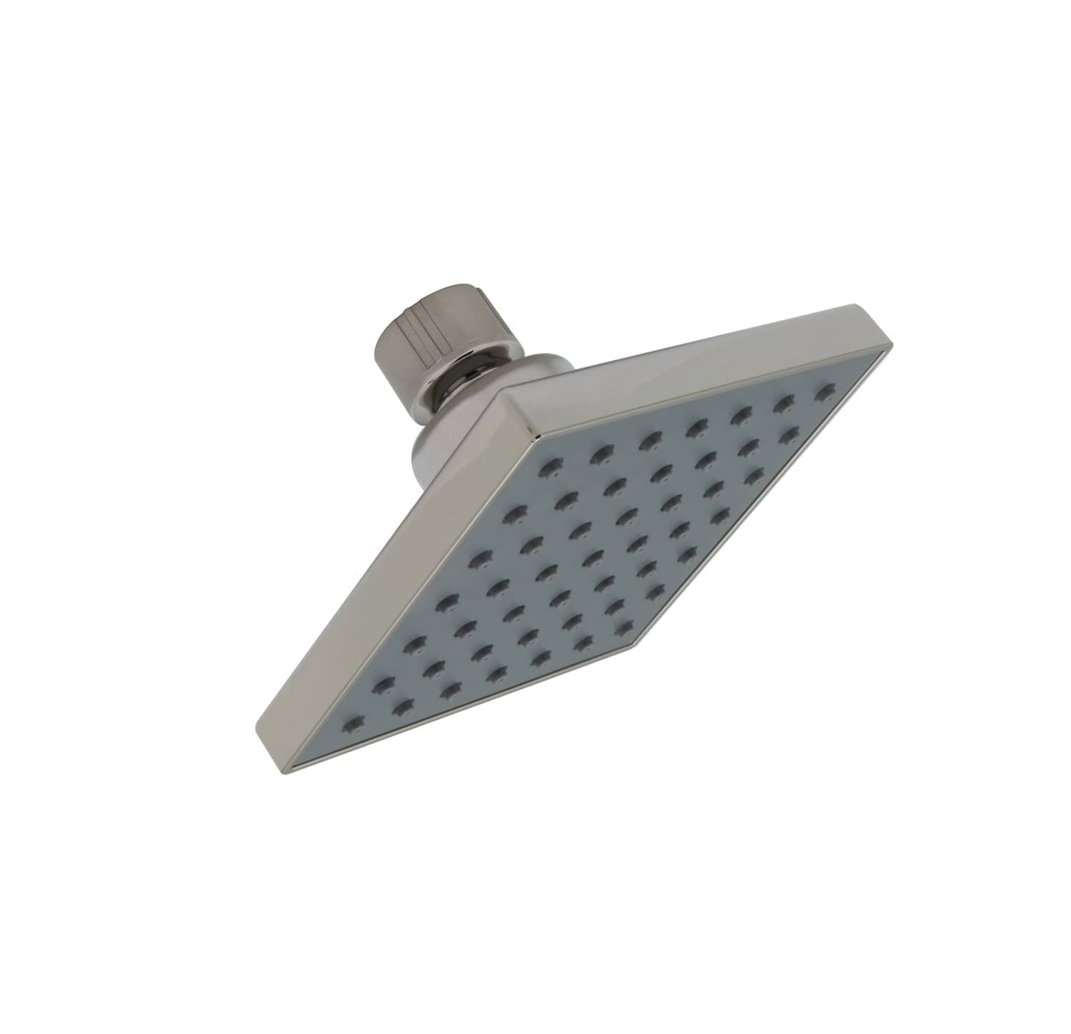 Huntington Brass 4" PVD Polished Nickel Square Rain Shower Head