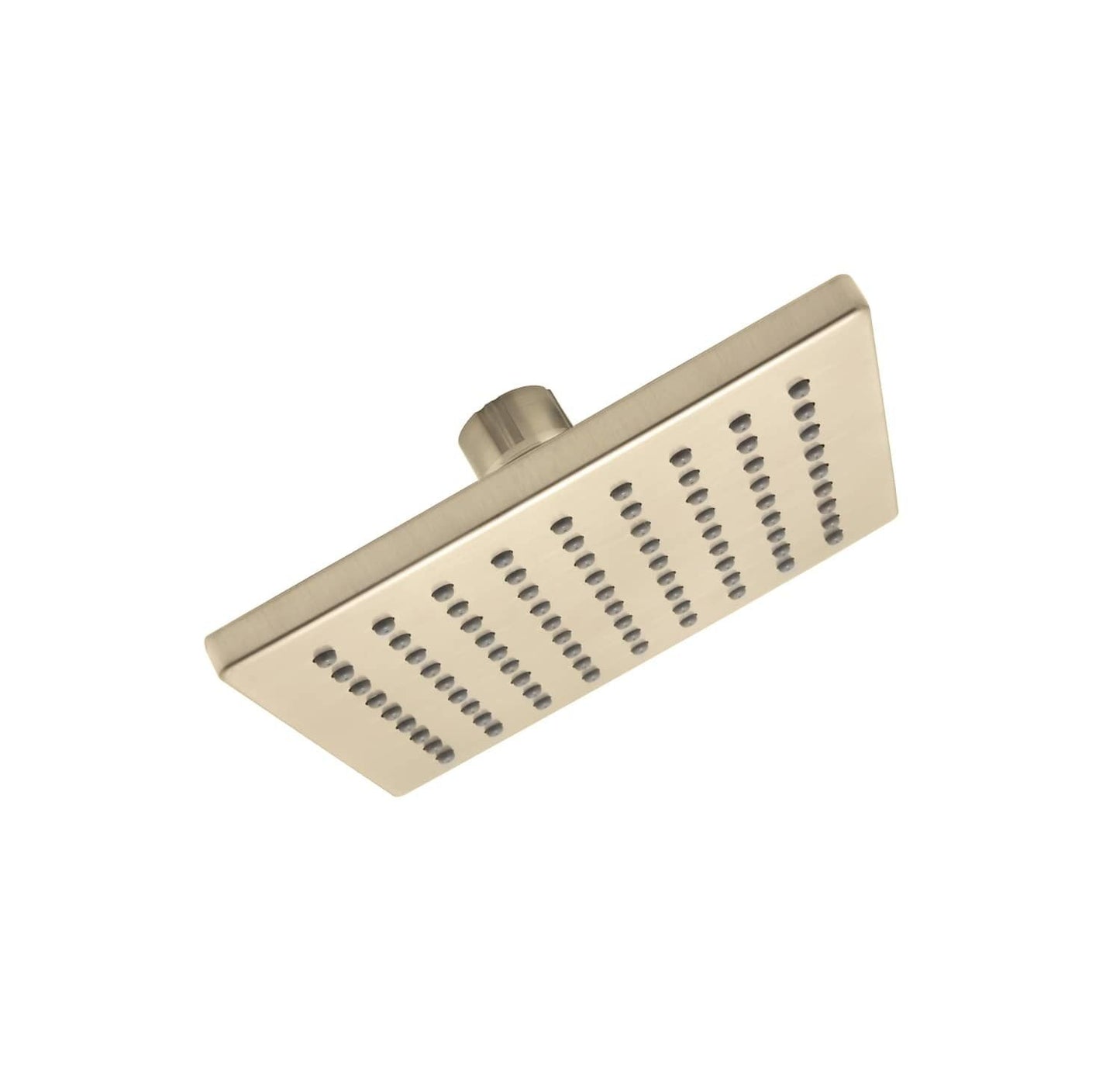 Huntington Brass 6" PVD Satin Brass Square Rain Shower Head