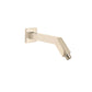 Huntington Brass 8" PVD Polished Nickel Square Shower Arm and Flange