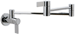 Huntington Brass Contemporary Pot Filler Chrome Kitchen Faucet by Chemcore Industries