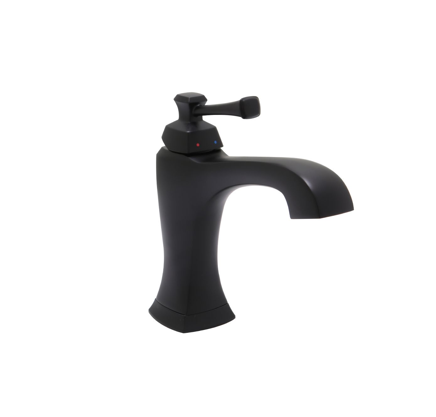 Huntington Brass Davenport Matte Black Single Control Lavatory Faucet