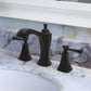 Huntington Brass Davenport Matte Black Widespread Lavatory Faucet