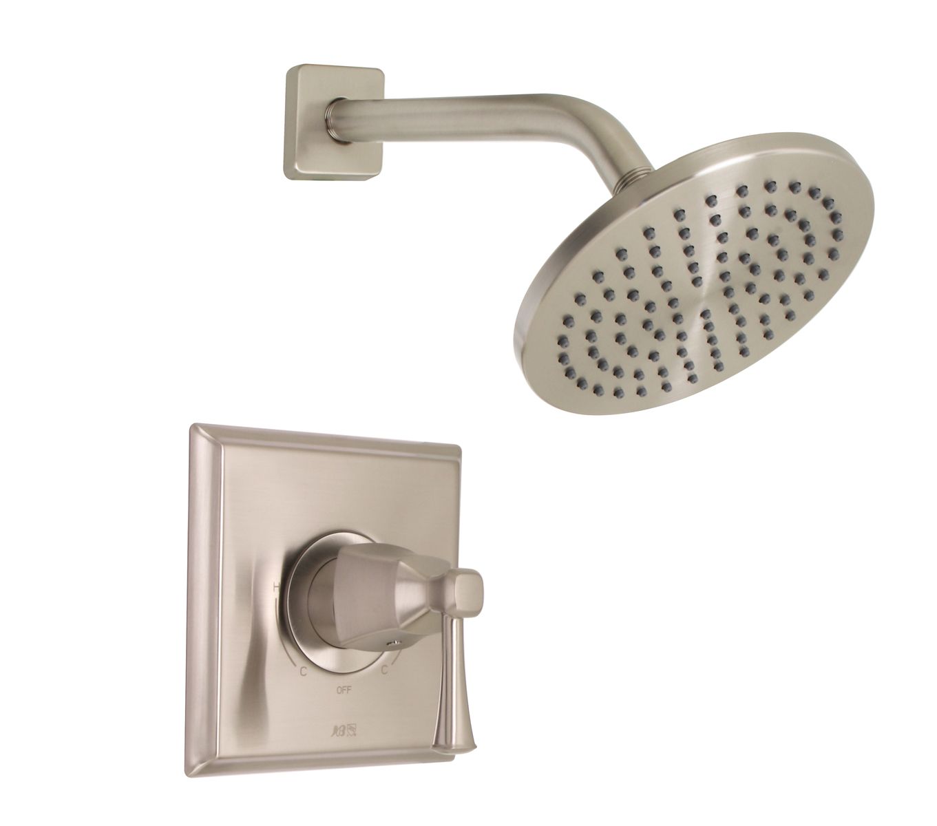 Huntington Brass Davenport PVD Satin Nickel Shower Trim