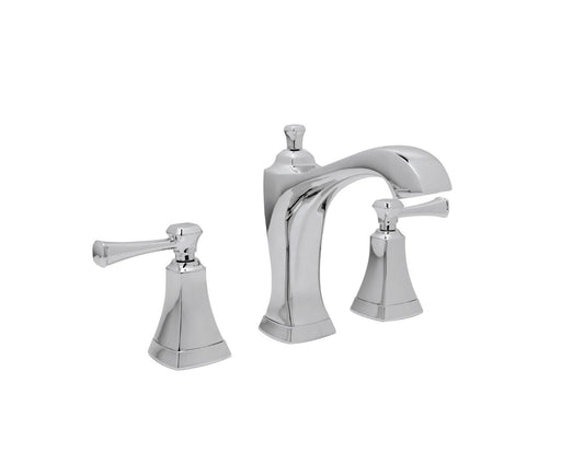 Huntington Brass Davenport Polished Chrome Widespread Lavatory Faucet