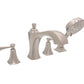 Huntington Brass Davenport Roman PVD Satin Nickel Tub Filler Faucet