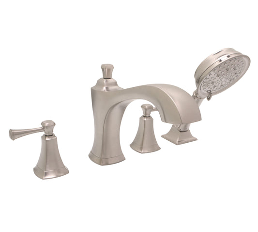 Huntington Brass Davenport Roman PVD Satin Nickel Tub Filler Faucet