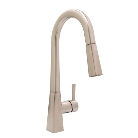 Huntington Brass Ellery PVD Satin Nickel Pull-Down Kitchen Faucet