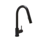 Huntington Brass Euro Arc IS Intellisense Matte Black Pull-Down Sensor Kitchen Faucet