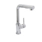 Huntington Brass Euro Curve Polished Chrome Pull-Out Kitchen Faucet