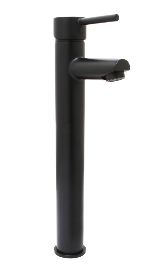 Huntington Brass Euro Matte Black Dual Control Vessel Filler Faucet