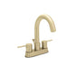 Huntington Brass Euro PVD Satin Brass Center Set Lavatory Faucet