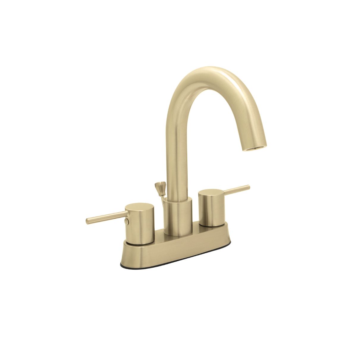 Huntington Brass Euro PVD Satin Brass Center Set Lavatory Faucet