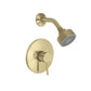 Huntington Brass Euro PVD Satin Brass Shower Package