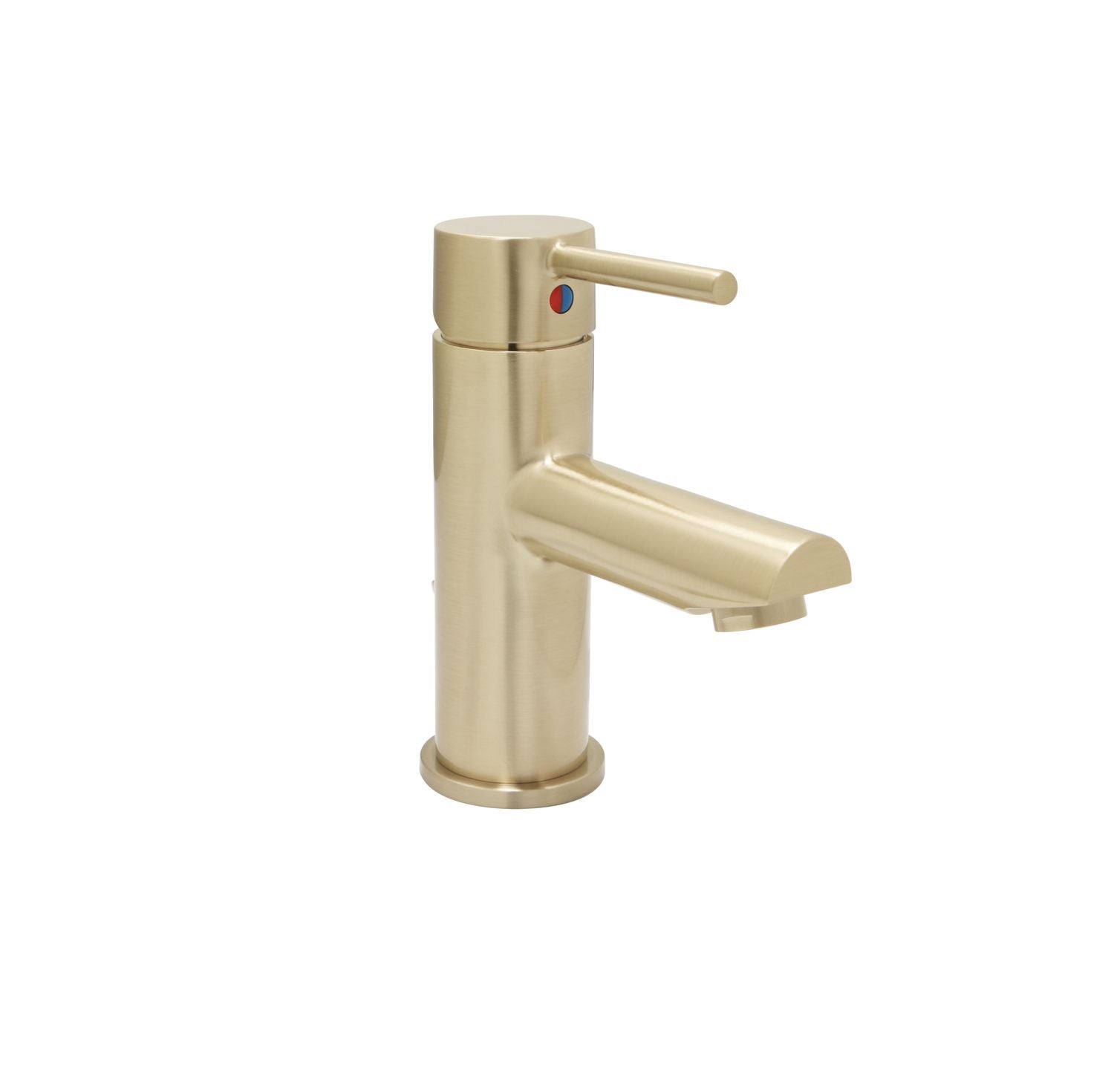 Huntington Brass Euro PVD Satin Brass Single Control Lavatory Faucet