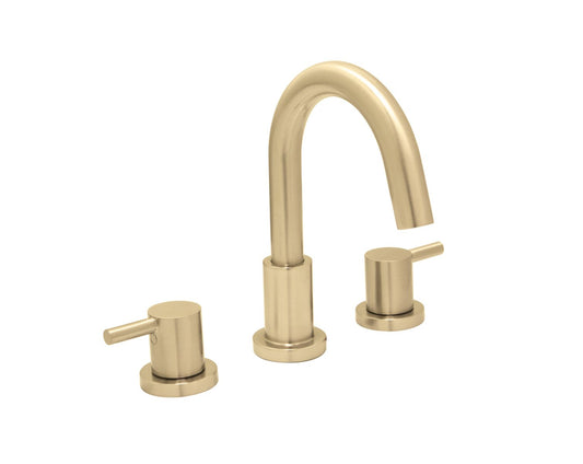 Huntington Brass Euro PVD Satin Brass Widespread Lavatory Faucet