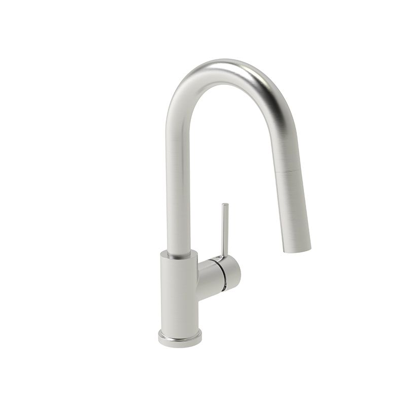 Huntington Brass Euro PVD Satin Nickel Bar or Prep Kitchen Faucet