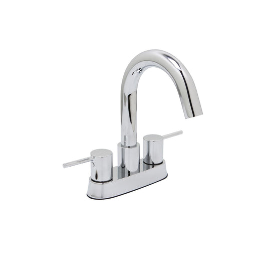 Huntington Brass Euro Polished Chrome Center Set Lavatory Faucet