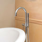 Huntington Brass Euro Polished Chrome Freestanding Tub Filler Faucet