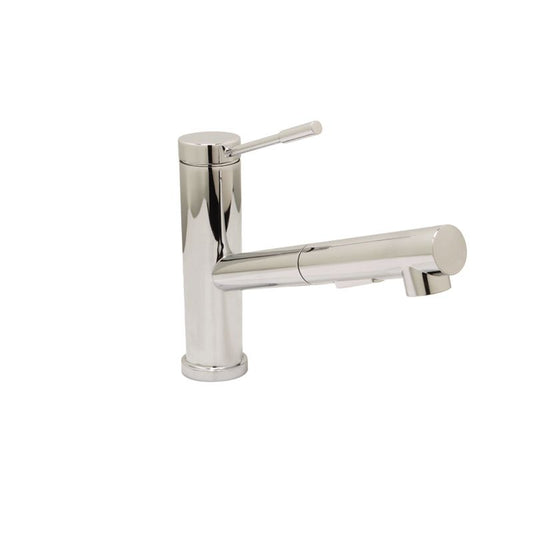 Huntington Brass Euro Polished Chrome Pull-Out Kitchen Faucet