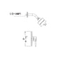 Huntington Brass Euro Polished Chrome Shower Package