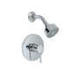 Huntington Brass Euro Polished Chrome Shower Package