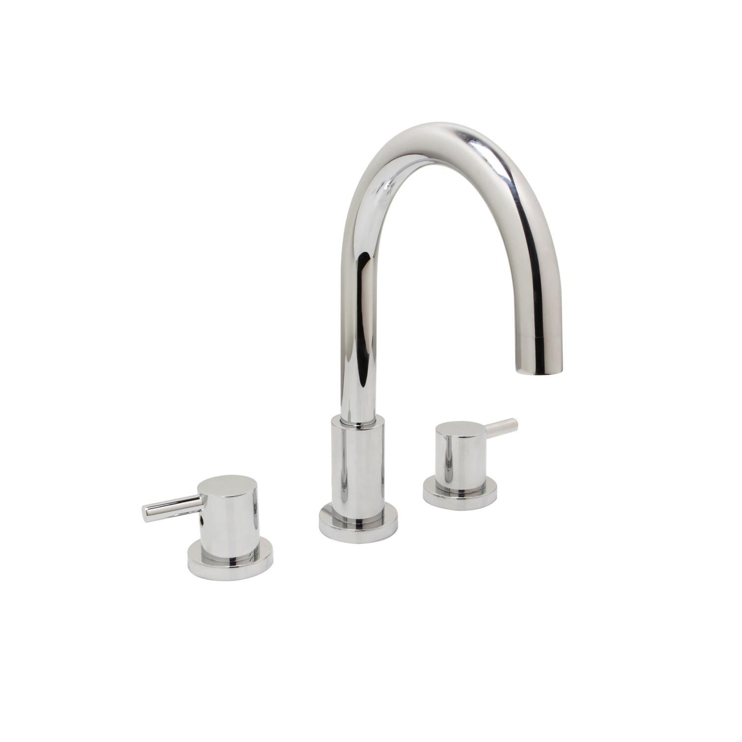 Huntington Brass Euro Polished Chrome Widespread Lavatory Faucet