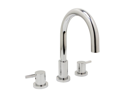 Huntington Brass Euro Polished Chrome Widespread Lavatory Faucet