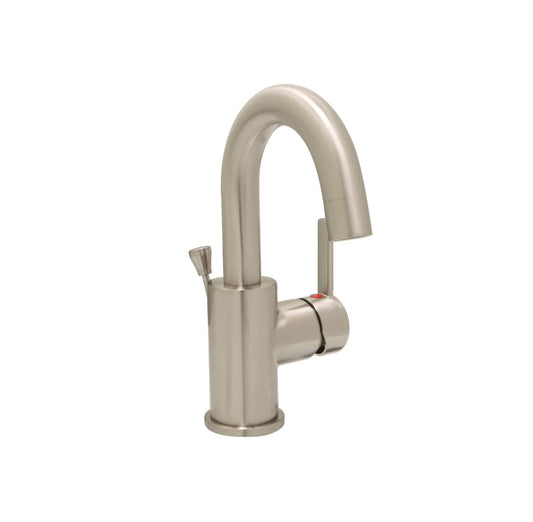 Huntington Brass Euro Satin Nickel Single Handle Lavatory Faucet