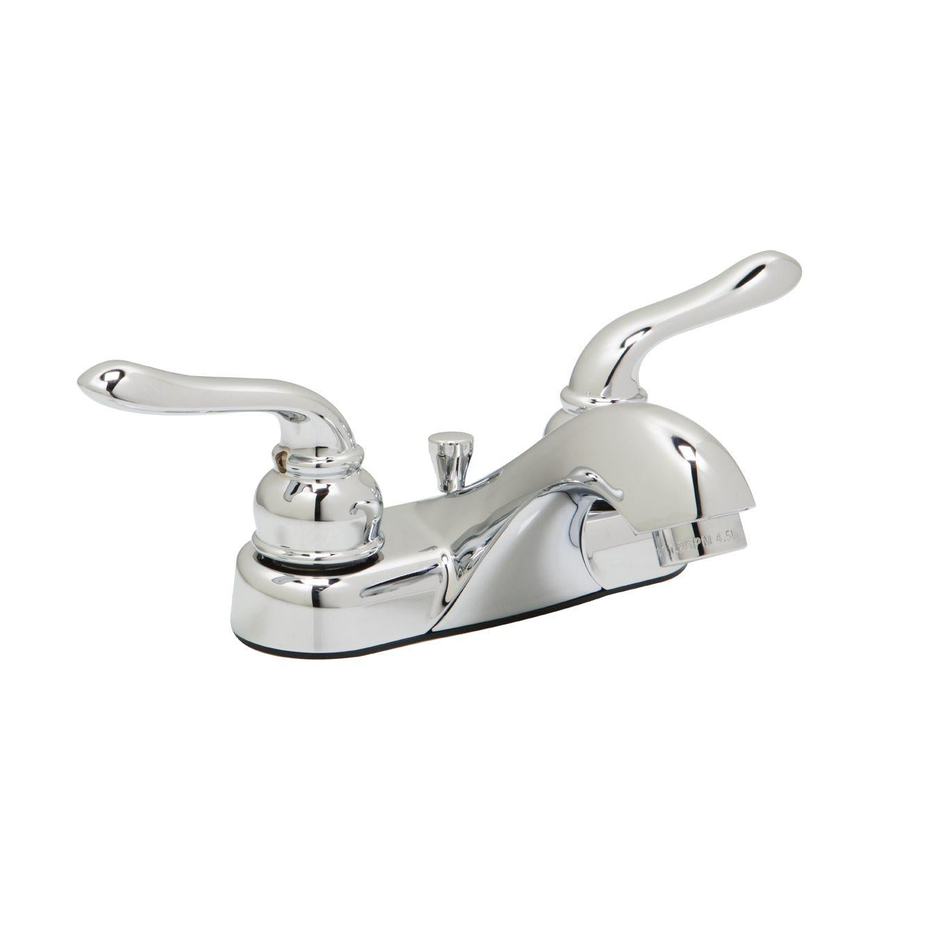 Huntington Brass Isabelle Polished Chrome Center Set Bathroom Faucet