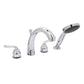 Huntington Brass Isabelle Polished Chrome Roman Tub Filler Faucet
