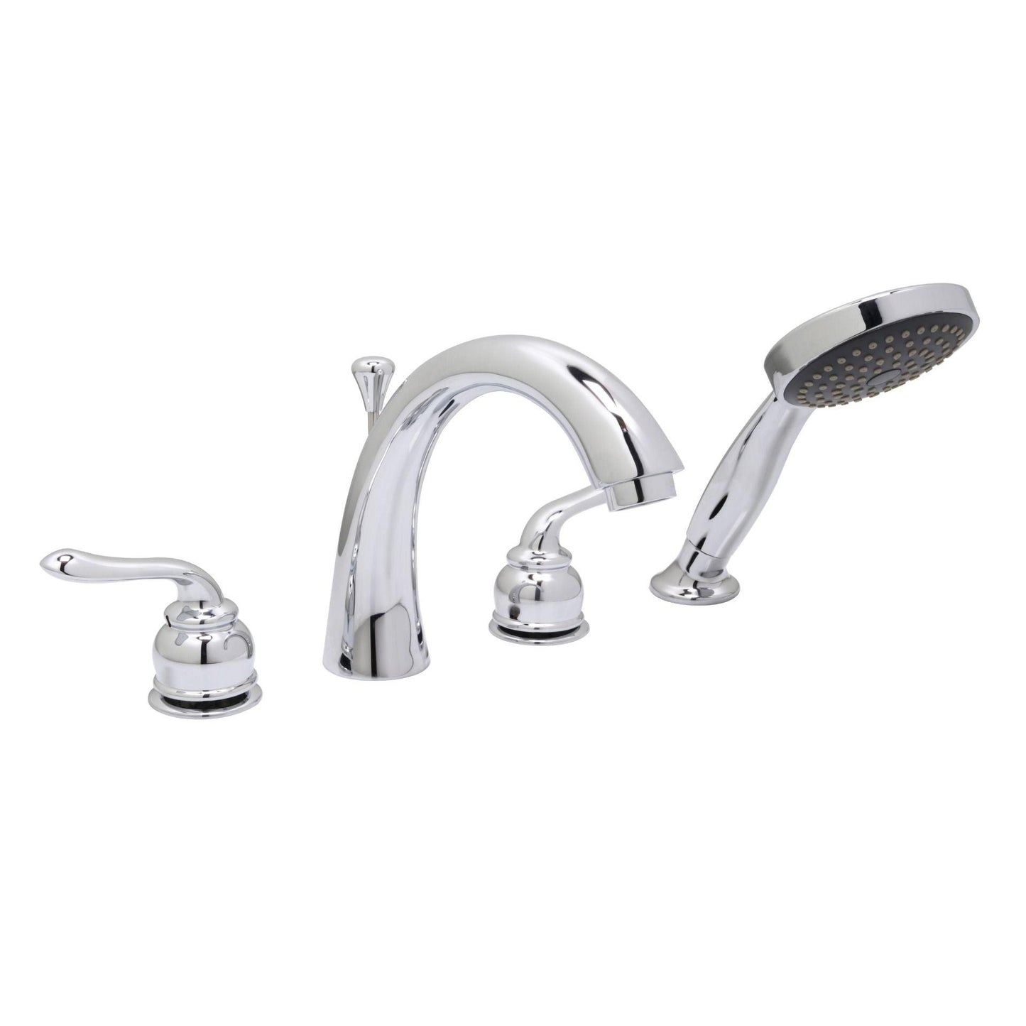 Huntington Brass Isabelle Polished Chrome Roman Tub Filler Faucet