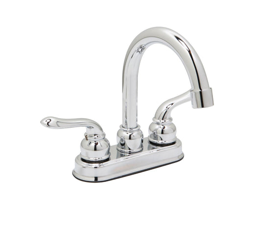Huntington Brass Isabelle Satin Nickel Center Set Bathroom Faucet (W4220529-2)