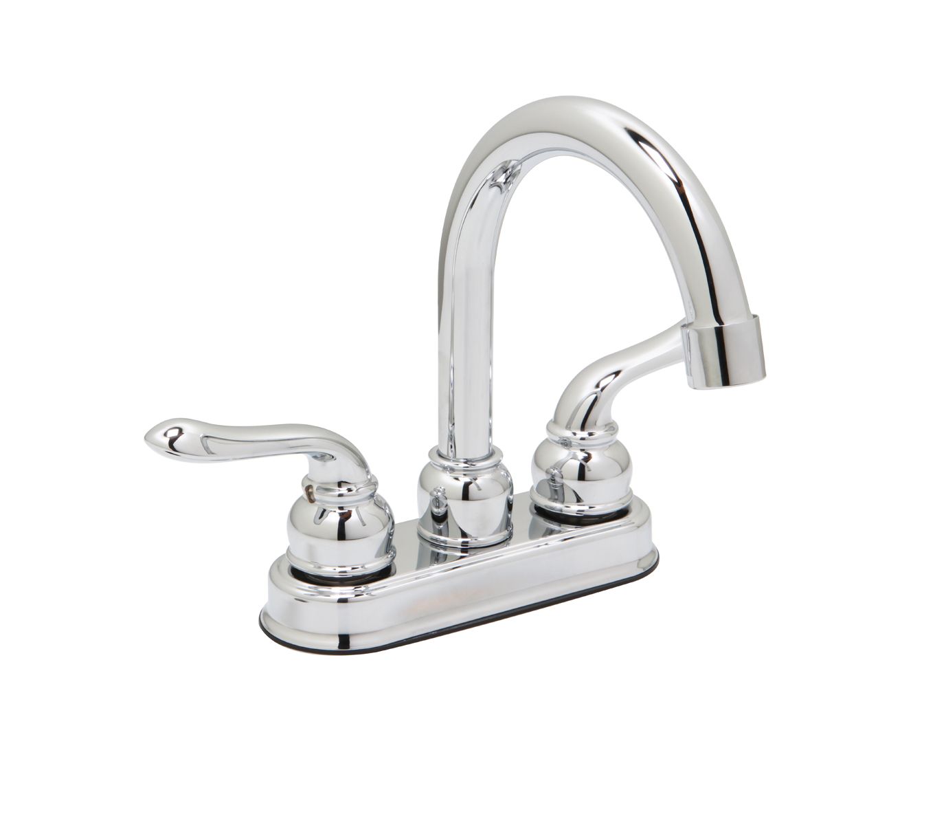 Huntington Brass Isabelle Satin Nickel Center Set Bathroom Faucet (W4220529-2)