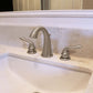 Huntington Brass Isabelle Satin Nickel Widespread Lavatory Faucet
