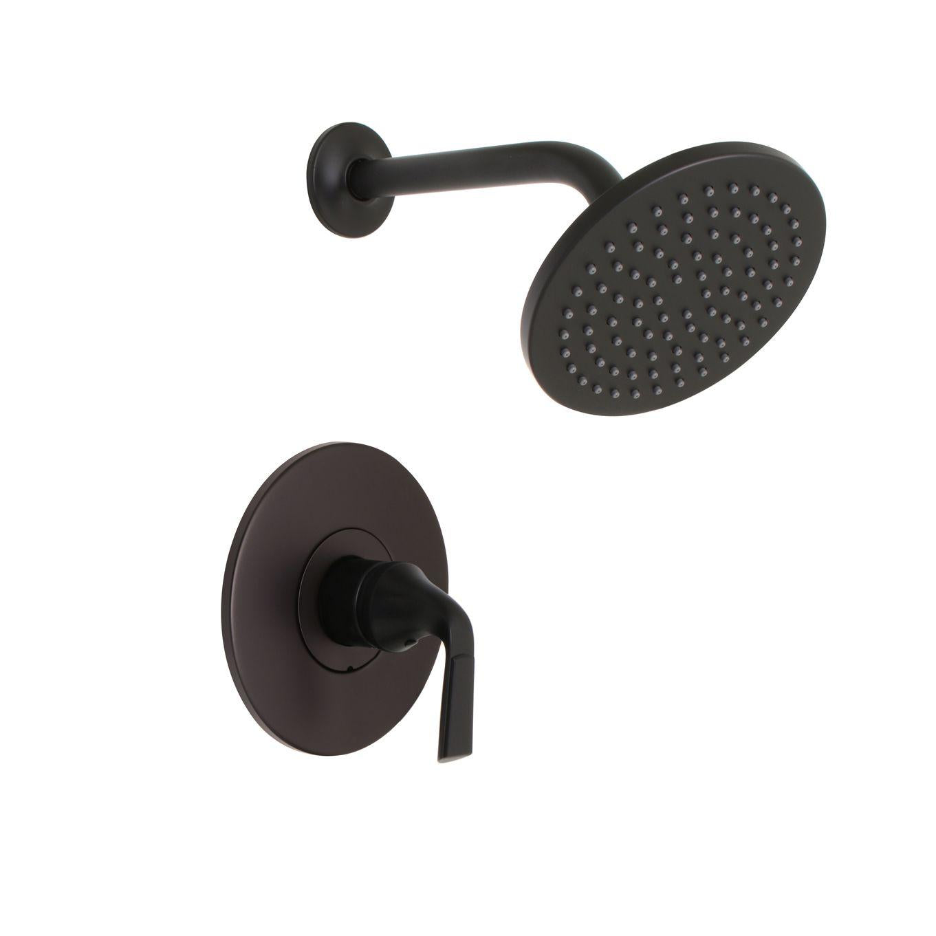 Huntington Brass Joy Matte Black Shower Trim Package