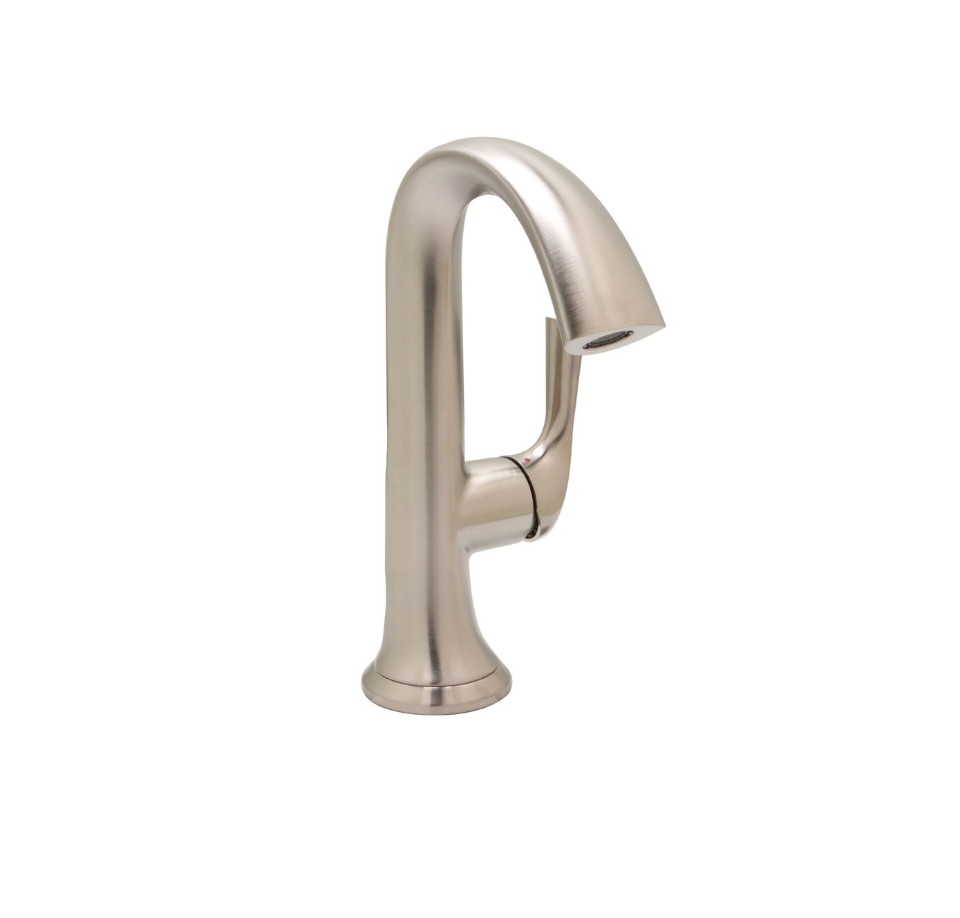 Huntington Brass Joy PVD Satin Brass Single Control Lavatory Faucet With Push Style Pop-Up Drain Assembly