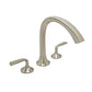 Huntington Brass Joy PVD Satin Nickel Roman Tub Filler Faucet