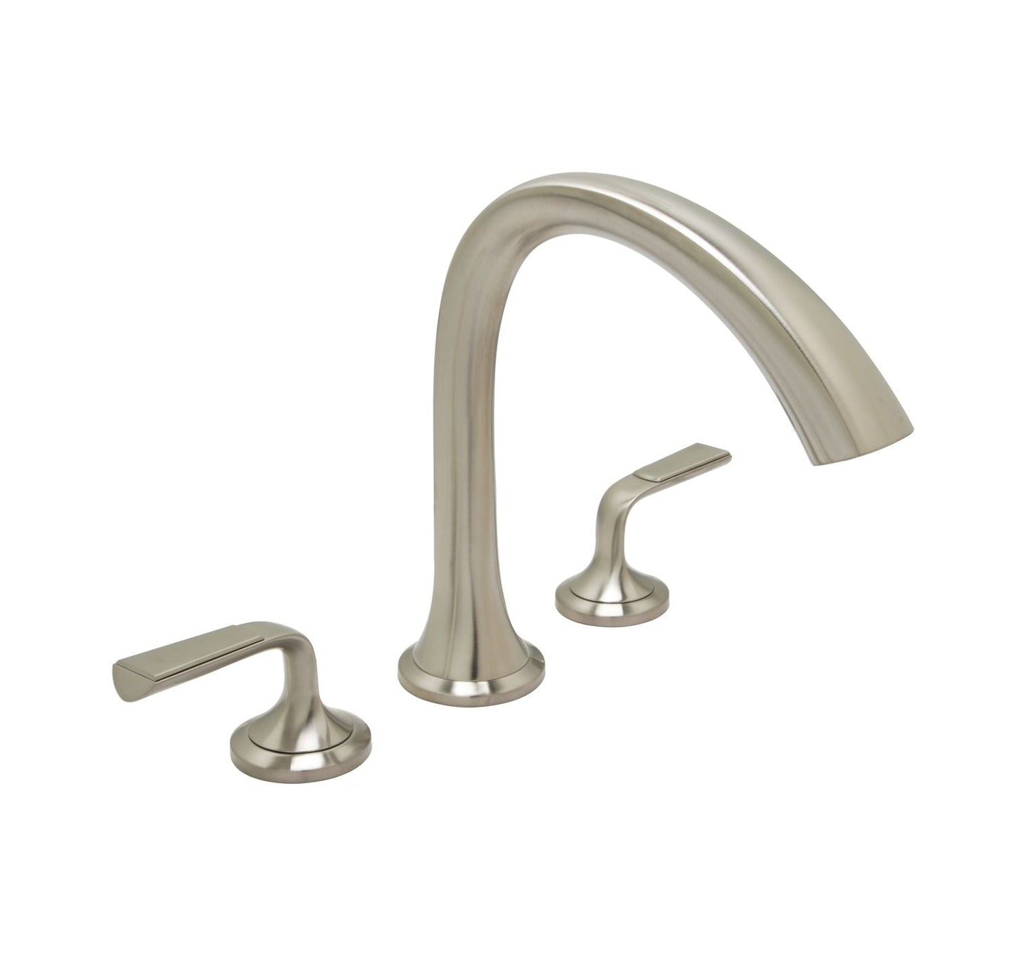 Huntington Brass Joy PVD Satin Nickel Roman Tub Filler Faucet