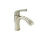 Huntington Brass Joy PVD Satin Nickel Single Control Lavatory Faucet With Brass Style Pop-Up Drain Assembly