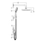 Huntington Brass Joy Polished Chrome Push Button Shower Trim Package