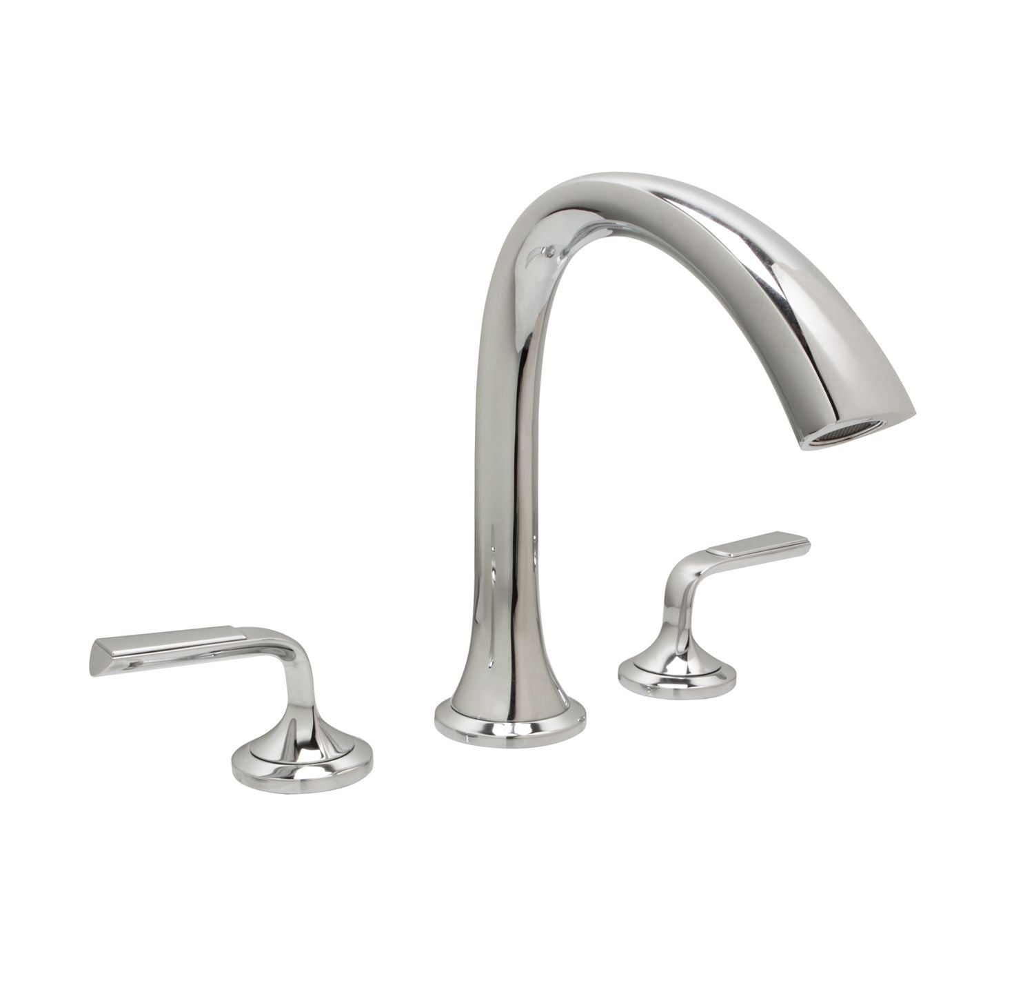 Huntington Brass Joy Polished Chrome Roman Tub Filler Faucet