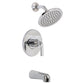 Huntington Brass Joy Polished Chrome Tub and Shower Trim Package