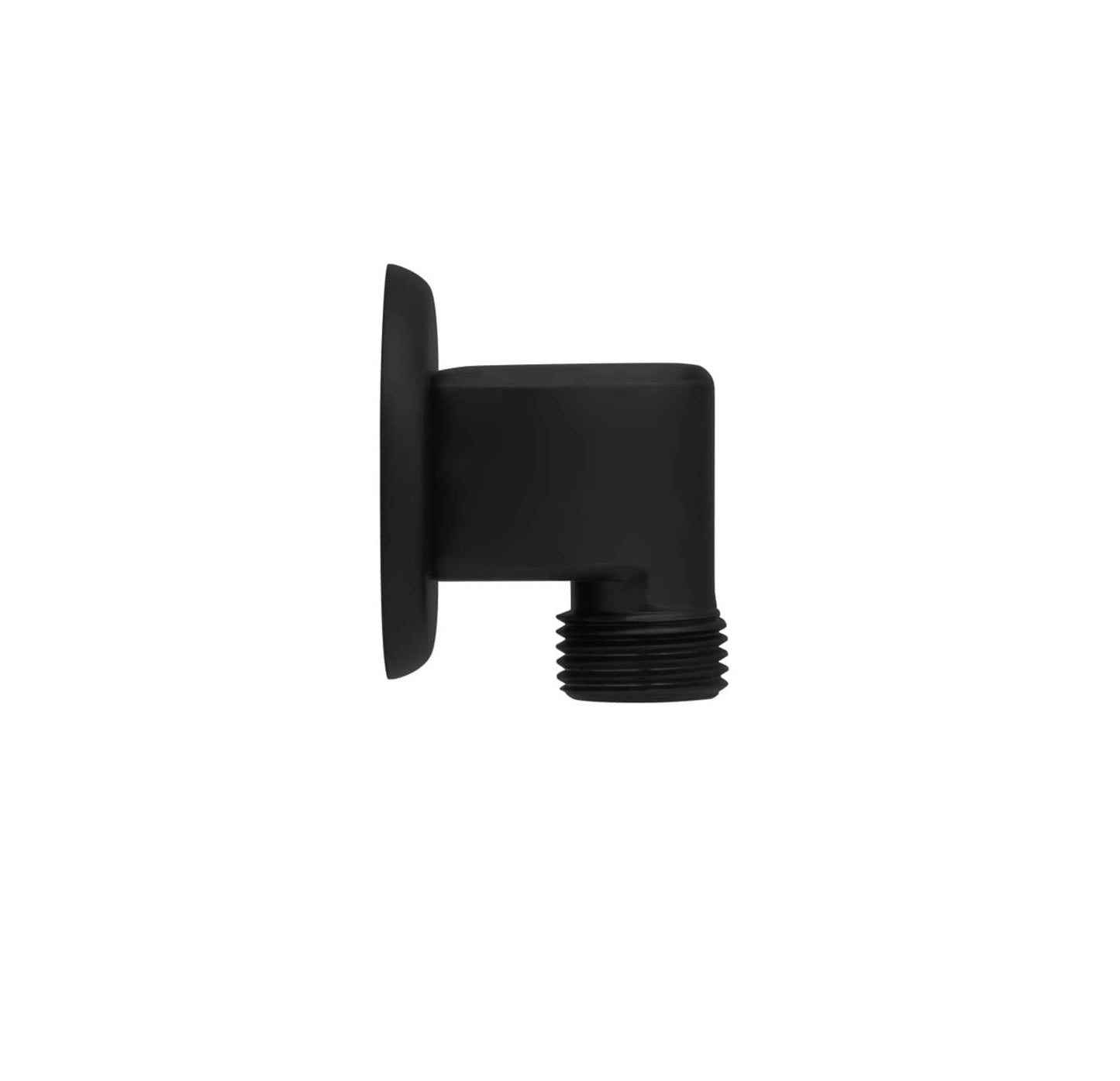 Huntington Brass Matte Black 90-degree Water Supply Elbow Shower Accessory (P1233149)