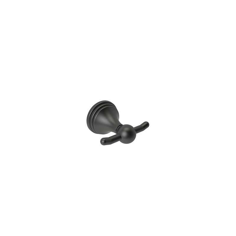 Huntington Brass Matte Black Robe Hook for Woodbury and Isabelle Series