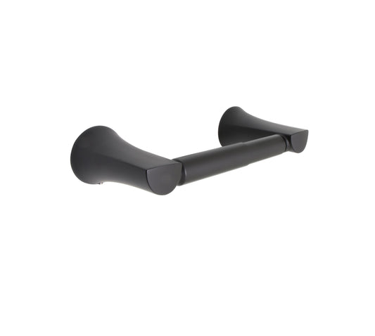 Huntington Brass Matte Black Toilet Paper Holder for Joy and Trend Series
